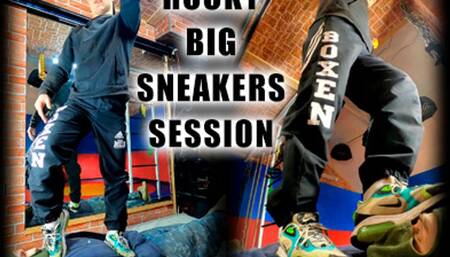 Rocky big sneakers session