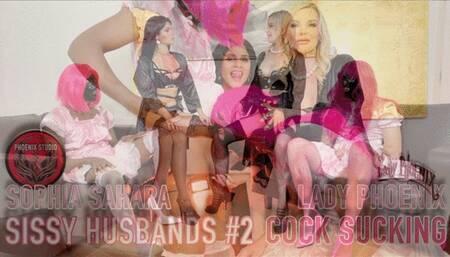 Sissy husbands part 2 with Lady Phoenix - gay cock sucking