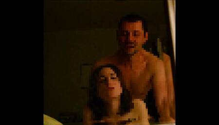 Alexandra moans under my cock until orgasm