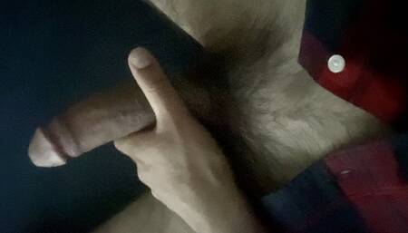 Playing with my dick while I'm watching porn