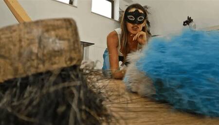 Watch out or you'll be crushed, tiny guy! (small version)