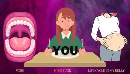 You Love Me? Prove it in My STOMACH - Vore Girlfriend Countess Wednesday Manipulates You into Letting Her Swallow You Whole and Digest You - GFE Roleplay Audio with Belly Growls and Vivid Descriptions of Being Swallowed and Digested in Same Size Vore - MP