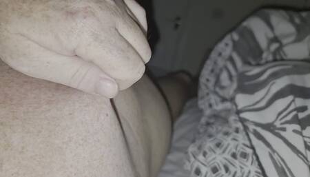 Laying in bed