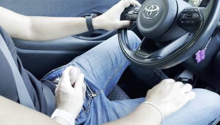 I get a handjob in the car while I'm driving