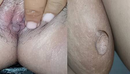 I love masturbating with my fingers in my chubby pussy