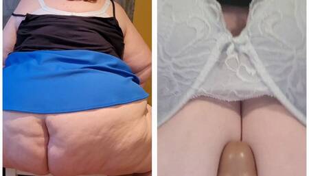 Dildo play & fuck - 2 naughty videos in 1