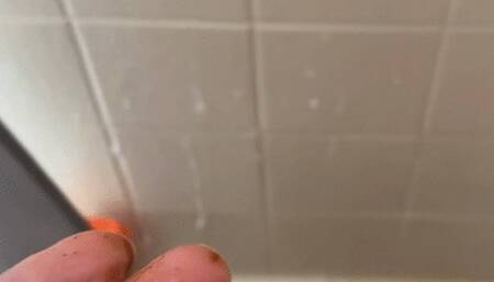 Hot sauce on cock and edging