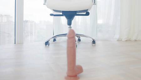 changing out of pantyhose and heels at the office