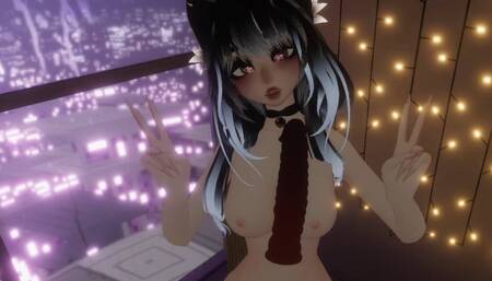 I give you jerk of instructions in VRChat while playing with myself