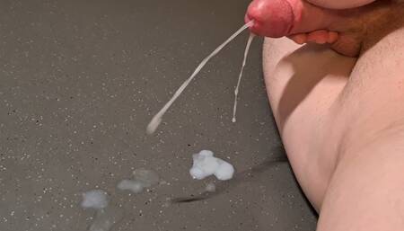 Quick creamy cum before university