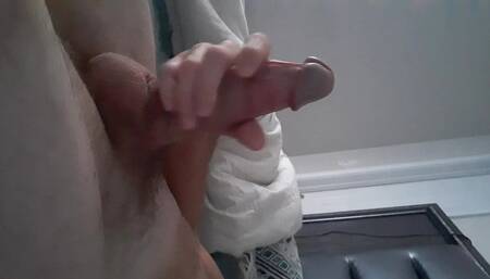 Jerking this thick ass dick of mine