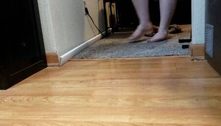 Jade Bunniii Stuck in Clear Jelly Shoes