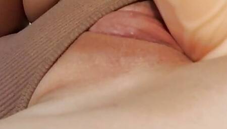 Fucking with dildo