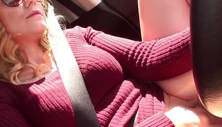 Gracelynn Moans Masturbates On The Way Home From Work