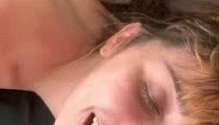 Teen's Face Gets Covered In Cum