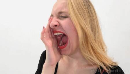 Inside My Mouth - Martina - mouth examination and exploration (MOBILE)