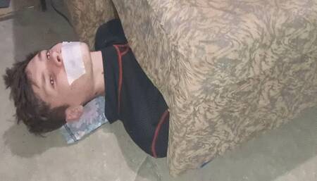 Who put the boy on the sofa? WMV