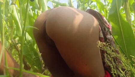 Village Wife Affair With Ex-boyfriend Outdoor Sex