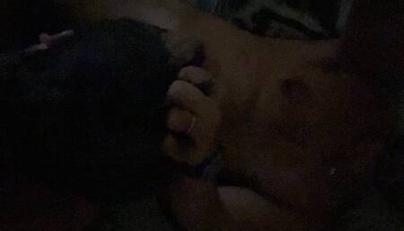 His mouth made me cum at woods