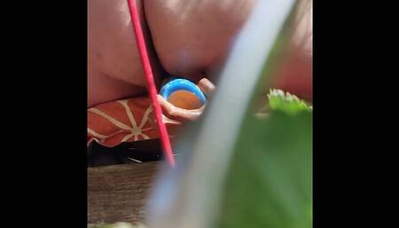 Big Booty Milf Squirts For My Garden