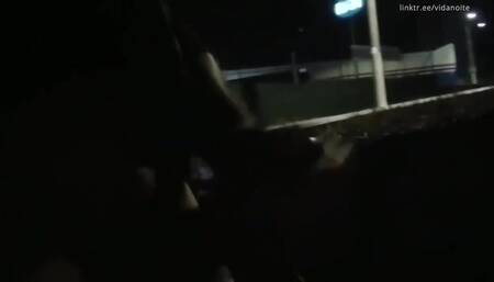 Horny in the road