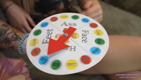 ALSU and NICOLE - Roulette game with five slaves! - FULL (HD)