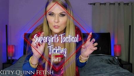 SuperGirl's Tactical Tickling Part 1