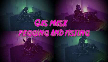 Gas Mask Pegging and Fisting HDR10 with Mistress Patricia - Strapon Double Anal Fisting Oxballs Pig Hole
