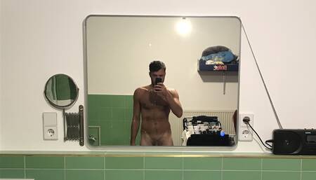 Jerking off Huge Cock