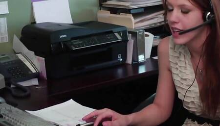 Pepper kester's lesbian office sex with office manager nina hartley.