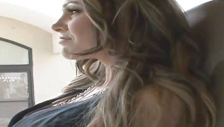 Two hot blonde are playing with a sex toy