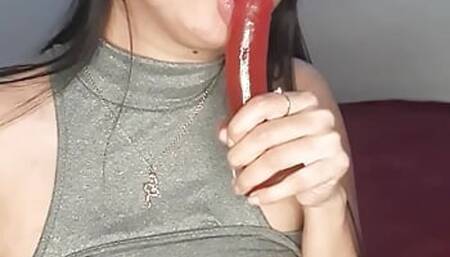 I came home from studying and I had a nice masturbation, look how I got all wet