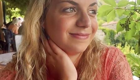 POV Blowjob by a Chubby French Babe