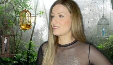 Giantess catches you in the jungle