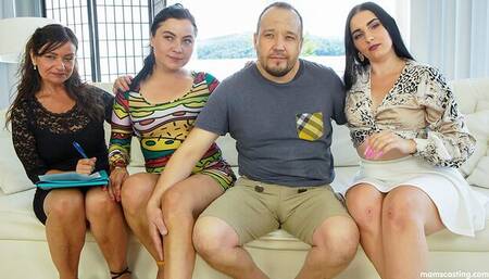 Christina Santes and Yvette Moore are enjoying dick-riding