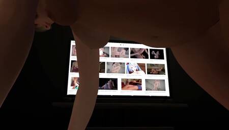 MILF Gets Anal in the Livingroom - 3D Porn