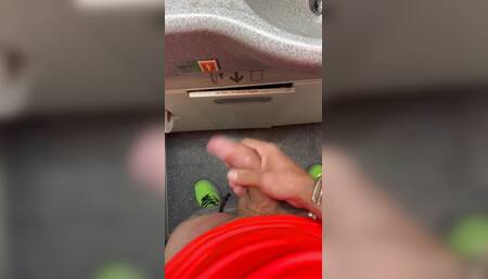 Cumming On The Airplane