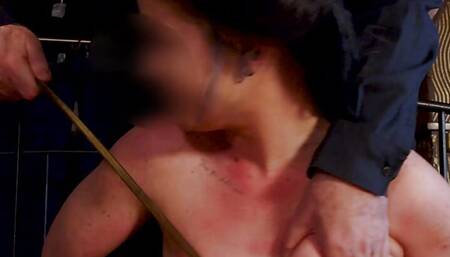 Uneasy Fresh Babe Punished by the Hard Master