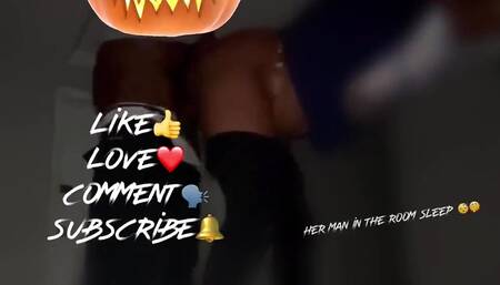 Fucked Her While Her Husband Was in the Back Room Part 2