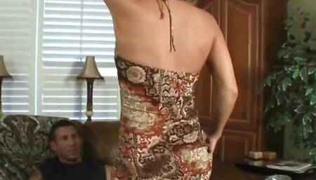 Cougar stepmother had a few too many and makes me have sex with her