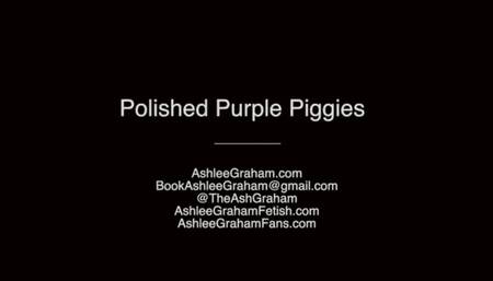 Polished Purple Piggies MOBILE