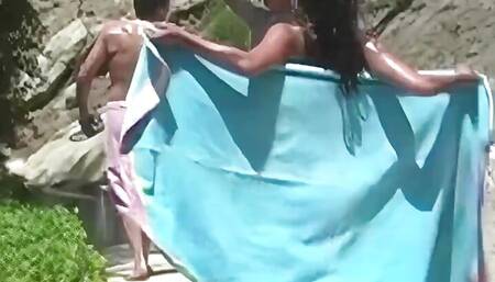 Horny Asian Pussies Show Off In this Behind The Scenes