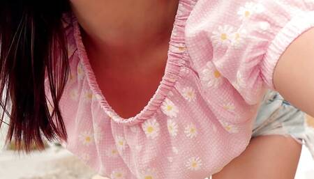 Stranger Got Horny When He Saw a Lonely Naked Girl and Fucked Her Hotly. Real Hot Public Sex.