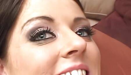 Big Ass Sophie Dee Takes Oil All Over and Fucks Hard Cock