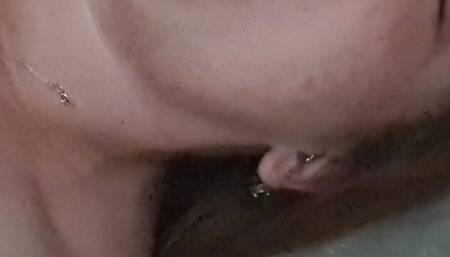 Sexy hot wife moans as she is fucked and creampied by a friend