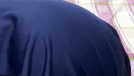 amateur Andrea Moonz bounces her whole big ass on my big cock