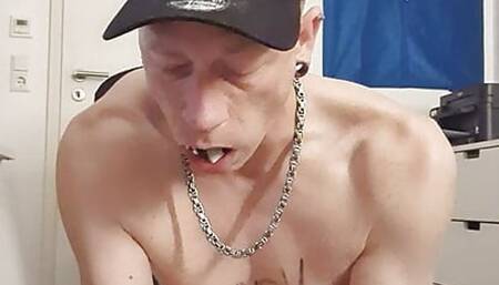 Bjoern_Voyeurs_Sub, Chastity Check , Sniffing  and Slapping