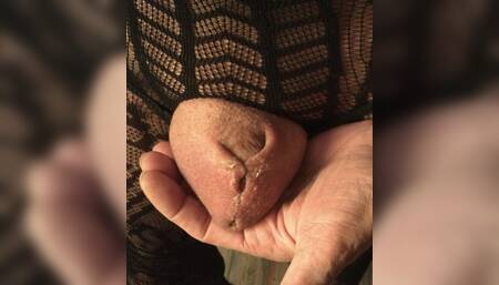 Cock converted to pussy with super glue
