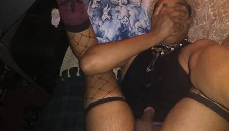 toying my squirting ass after enema