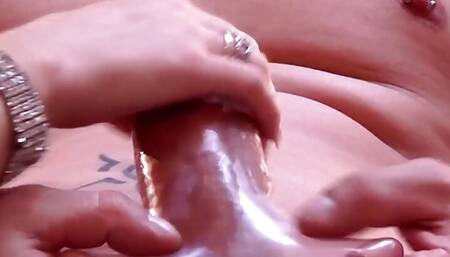 French Brunette Has Anal Sex in Studio
